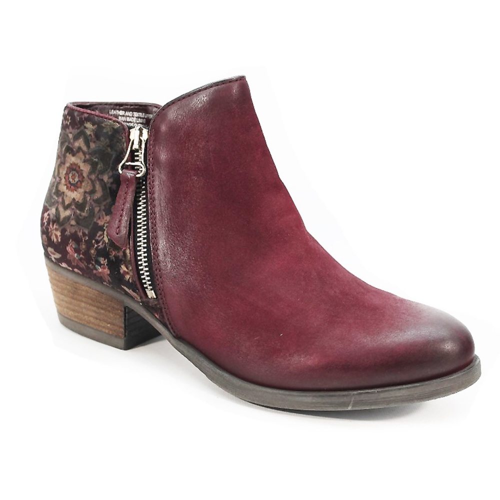 Miz Mooz Bangkok Women’s Eggplant Leather Velvet Size 9 Medium EUC